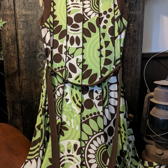 Gorgeous Sandra Darren dress. Sz 10 - Picture 4 of 6